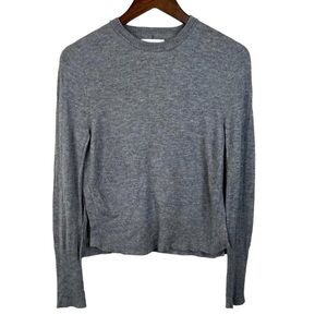 Zadig & Voltaire Charcoal Knit Top